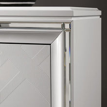 Load image into Gallery viewer, Emmeline Bed Silver &amp; White