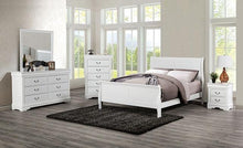 Load image into Gallery viewer, Louis Philippe Full Bed Expresso &amp; White