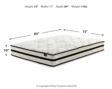 Load image into Gallery viewer, Chime 10 Inch Hybrid Mattress Package