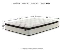 Load image into Gallery viewer, Chime 12 Inch Hybrid Mattress in a Box