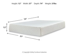 Load image into Gallery viewer, Chime 12 Inch Memory Foam Mattress in a Box