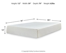 Load image into Gallery viewer, Chime 12 Inch Memory Foam Mattress in a Box