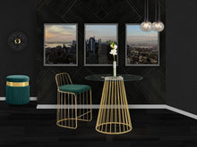 Load image into Gallery viewer, Gio Green Velvet Stool