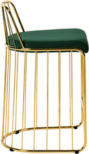 Load image into Gallery viewer, Gio Green Velvet Stool