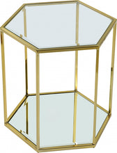 Load image into Gallery viewer, Sei Brushed Gold End Table image