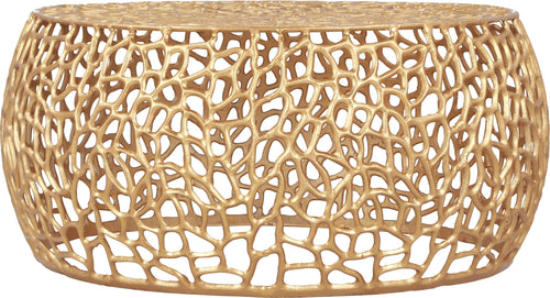 Priya Gold Coffee Table