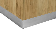 Load image into Gallery viewer, Acacia Chrome End Table