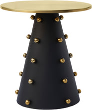 Load image into Gallery viewer, Raven Black / Gold End Table image