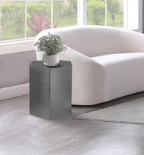 Load image into Gallery viewer, Hexagon Brushed Chrome End Table