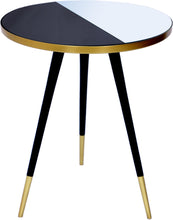 Load image into Gallery viewer, Reflection Gold / Black End Table image