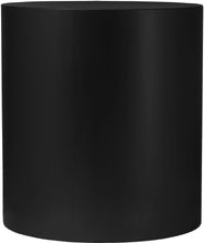 Load image into Gallery viewer, Cylinder Matte Black End Table