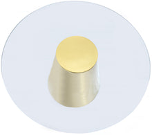 Load image into Gallery viewer, Glassimo Brushed Gold End Table