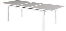Load image into Gallery viewer, Nizuc Grey manufactured wood Outdoor Patio Extendable Aluminum Dining Table