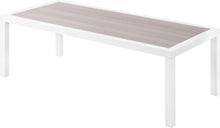 Load image into Gallery viewer, Nizuc Grey manufactured wood Outdoor Patio Aluminum Coffee Table