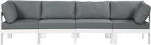 Load image into Gallery viewer, Nizuc Grey Waterproof Fabric Outdoor Patio Modular Sofa