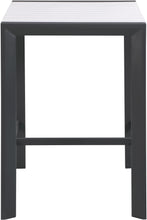 Load image into Gallery viewer, Nizuc White manufactured wood Outdoor Patio Aluminum Square Bar Table