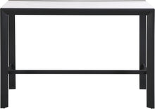 Load image into Gallery viewer, Nizuc White manufactured wood Outdoor Patio Aluminum Rectangle Bar Table