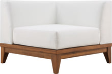 Load image into Gallery viewer, Rio Off White Waterproof Fabric Outdoor Patio Modular Corner Chair