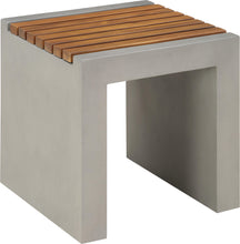 Load image into Gallery viewer, Rio Light Grey Concrete Cement End Table image