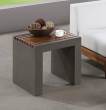 Load image into Gallery viewer, Rio Light Grey Concrete Cement End Table