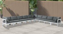 Load image into Gallery viewer, Nizuc Grey Waterproof Fabric Outdoor Patio Modular Sectional