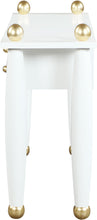 Load image into Gallery viewer, Etro White / Gold Desk/Console