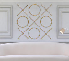 Load image into Gallery viewer, XOXO Gold Stainless Steel Wall Decor