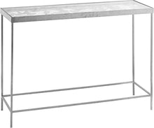 Load image into Gallery viewer, Butterfly Silver Console Table