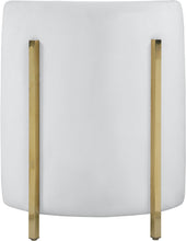 Load image into Gallery viewer, Rotunda Cream Velvet Accent Chair