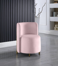 Load image into Gallery viewer, Rotunda Pink Velvet Accent Chair