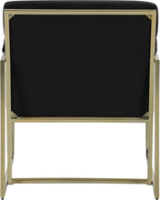 Load image into Gallery viewer, Wayne Black Velvet Accent Chair