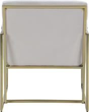 Load image into Gallery viewer, Wayne Cream Velvet Accent Chair