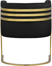 Load image into Gallery viewer, Rays Black Velvet Accent Chair