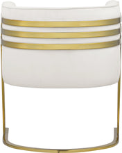Load image into Gallery viewer, Rays Cream Velvet Accent Chair