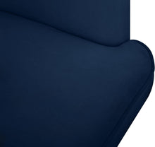 Load image into Gallery viewer, Rays Navy Velvet Accent Chair