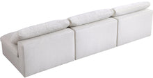 Load image into Gallery viewer, Serene Cream Linen Fabric Deluxe Cloud Modular Armless Sofa