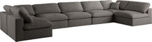 Load image into Gallery viewer, Plush Grey Velvet Standard Cloud Modular Sectional