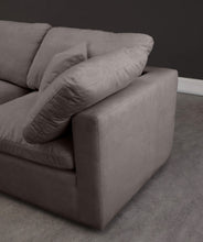 Load image into Gallery viewer, Plush Grey Velvet Standard Cloud Modular Sectional