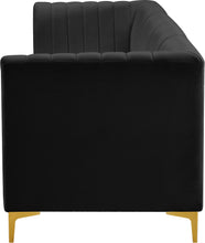 Load image into Gallery viewer, Alina Black Velvet Modular Sofa