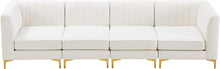 Load image into Gallery viewer, Alina Cream Velvet Modular Sofa