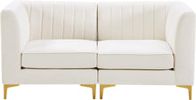 Load image into Gallery viewer, Alina Cream Velvet Modular Sofa