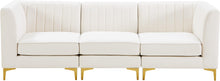 Load image into Gallery viewer, Alina Cream Velvet Modular Sofa
