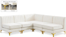 Load image into Gallery viewer, Alina Cream Velvet Modular Sectional
