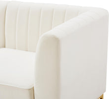 Load image into Gallery viewer, Alina Cream Velvet Modular Sectional