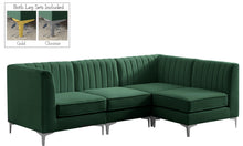 Load image into Gallery viewer, Alina Green Velvet Modular Sectional