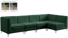 Load image into Gallery viewer, Alina Green Velvet Modular Sectional