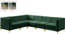 Load image into Gallery viewer, Alina Green Velvet Modular Sectional