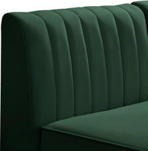Load image into Gallery viewer, Alina Green Velvet Modular Sectional