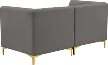 Load image into Gallery viewer, Alina Grey Velvet Modular Sofa