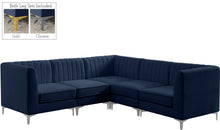 Load image into Gallery viewer, Alina Navy Velvet Modular Sectional